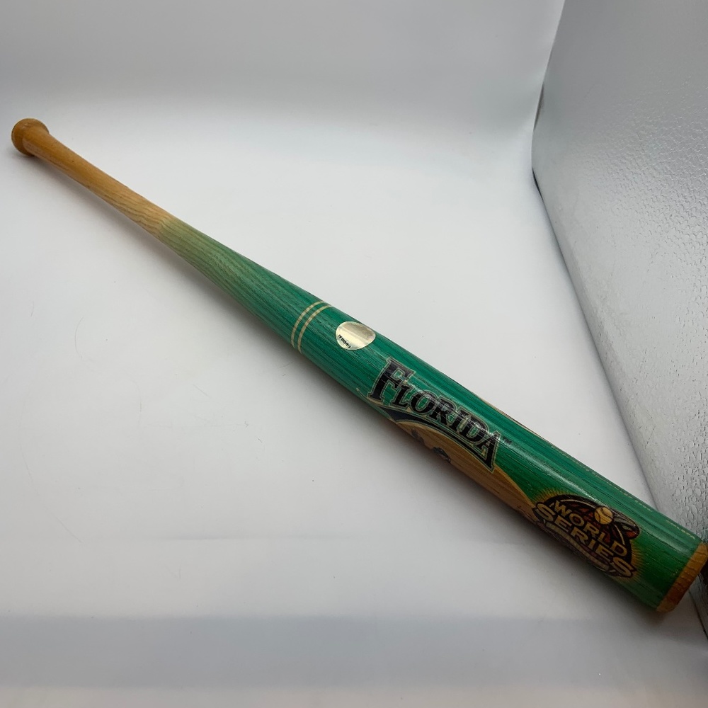 VTG Florida Marlins World Series 2003 National League Champions Small Wooden Bat